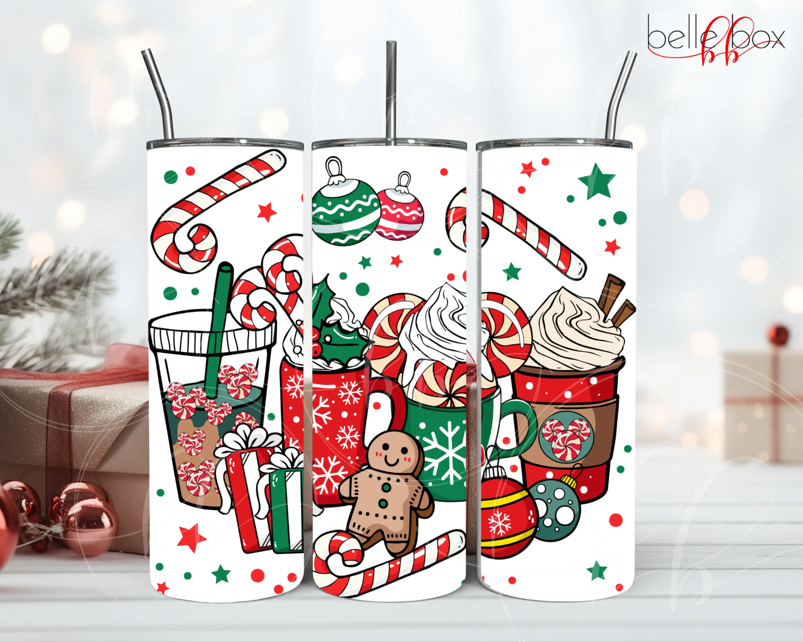 Christmas Coffee Tumbler