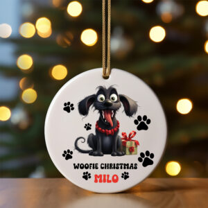 Woofie Christmas Christmas Ornament